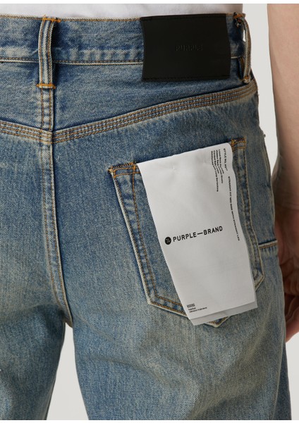 Straight Fit Lacivert Jean Pantolon fırsatları