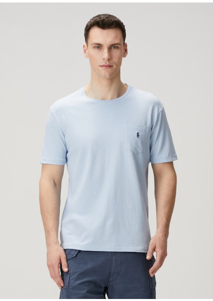 Açık Mavi Basic T-Shirt