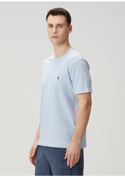 Açık Mavi Basic T-Shirt