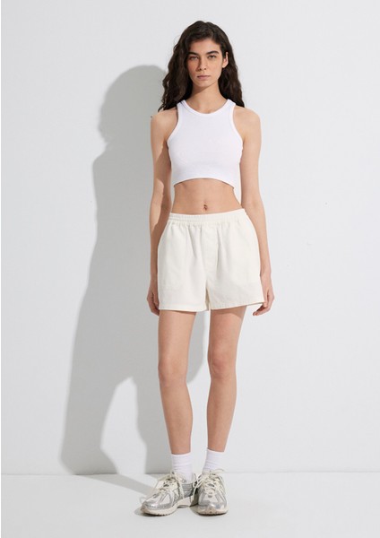 Ekru Basic Şort 1410189-80194 fırsatları