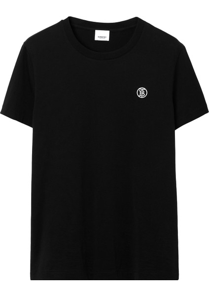 Parker Pamuklu Siyah Erkek T-Shirt