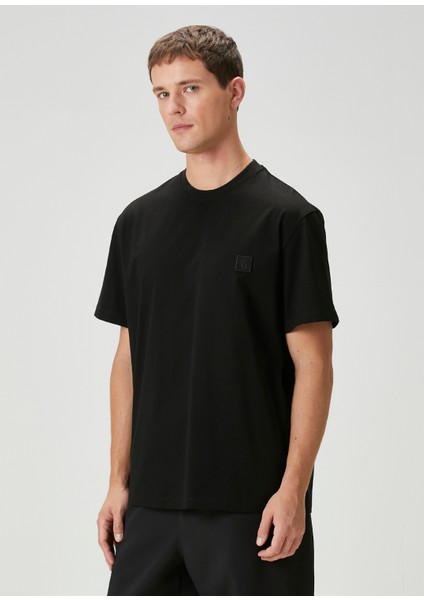 Siyah Baskılı T-Shirt modelleri