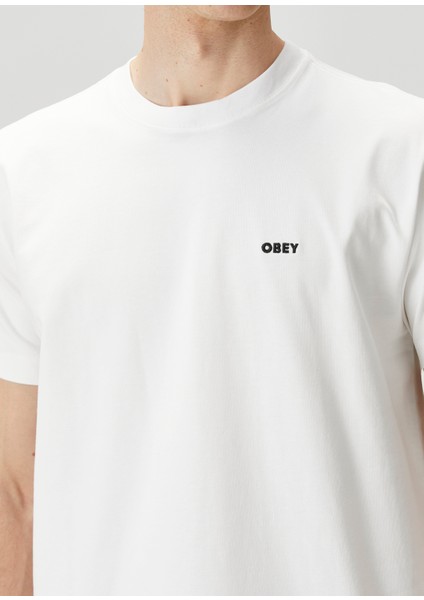Beyaz Logo Nakışlı T-Shirt indirimleri