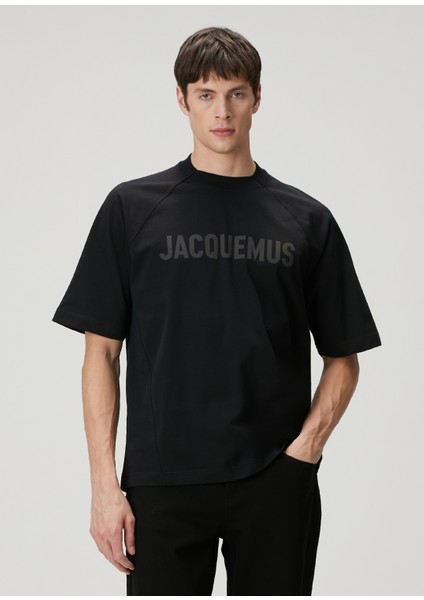 The Typo Siyah T-Shirt