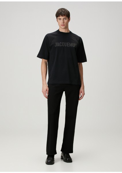 The Typo Siyah T-Shirt