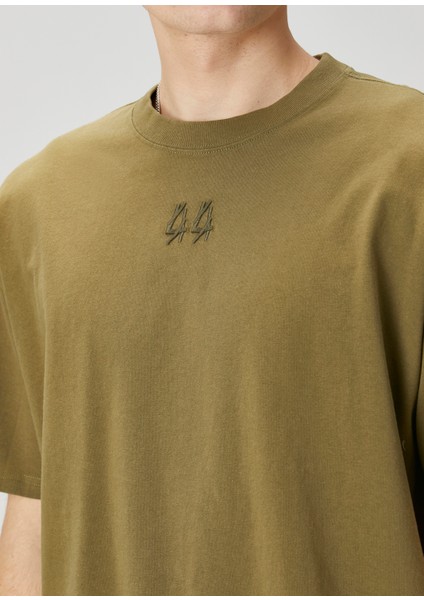 Yeşil Logo Baskılı T-Shirt indirimleri