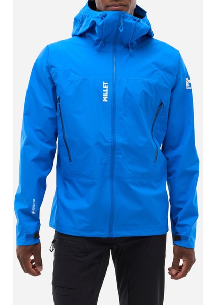 Kamet Light Gore-Tex® 3l Plain Mavi Erkek Spor Ceket