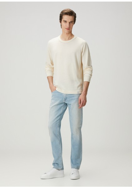 Gage Classic Straight Mavi Jean Pantolon