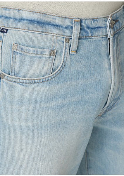 Gage Classic Straight Mavi Jean Pantolon fırsatları