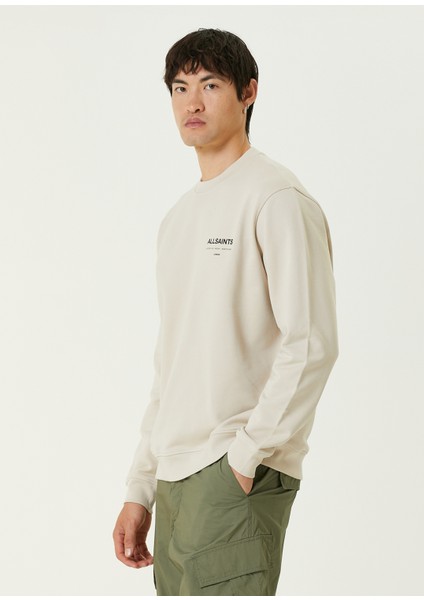 Relaxed Fit Access Ekru Sweatshirt