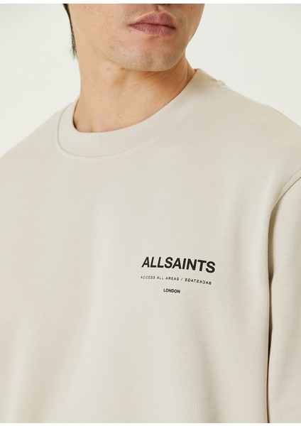 Relaxed Fit Access Ekru Sweatshirt