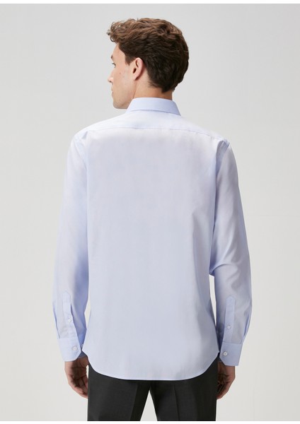 Custom Fit Mavi Gömlek indirimleri
