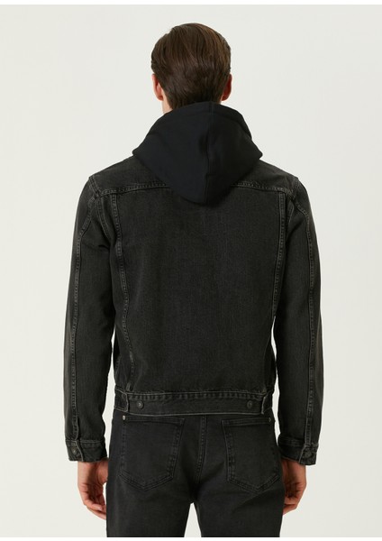 Spirit Siyah Denim Trucker Ceket fırsatları