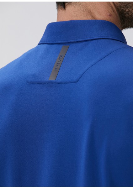 N-Tech Saks Polo Yaka Merserize T-Shirt