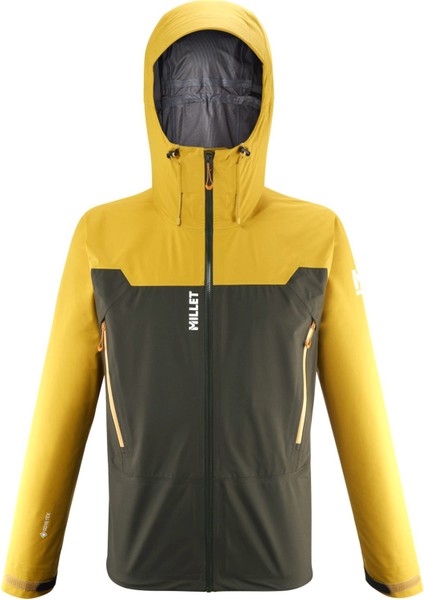 Kamet Light Gore-Tex Sarı 3l Plain Erkek Spor Ceket
