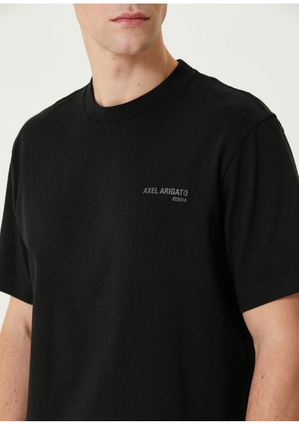 Siyah Logo Baskılı T-Shirt indirimleri