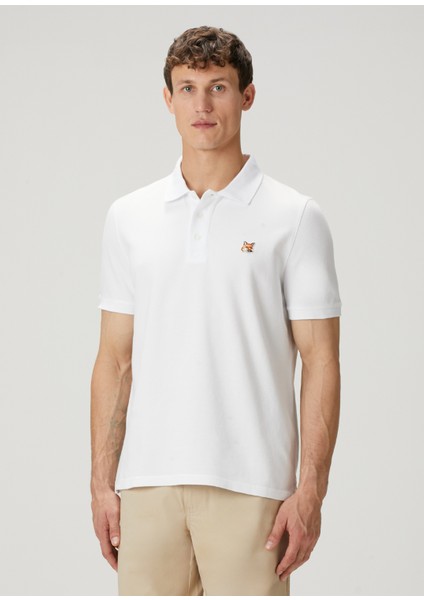 Beyaz Polo Yaka T-Shirt modelleri