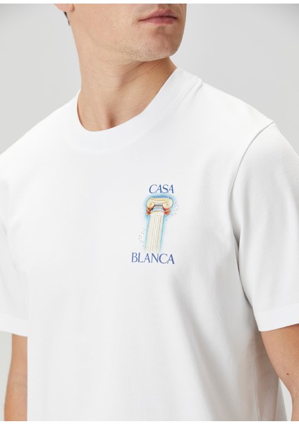 Beyaz Organik Pamuk T-Shirt indirimleri