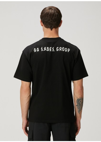 Siyah Logo Baskılı T-Shirt fırsatları