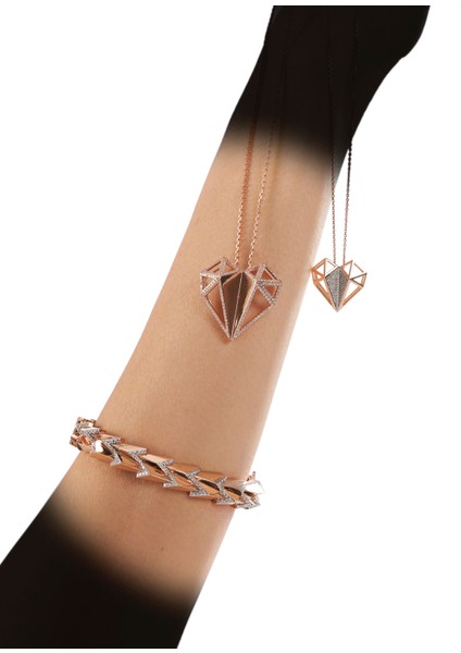 Lover Necklace 14 Ayar Kadın Pırlanta Kolye indirimleri