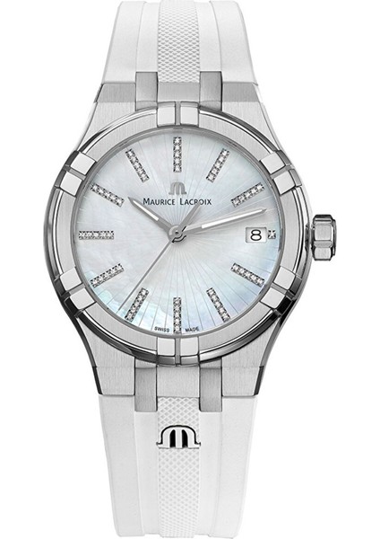 ML-AI1106SS000170-7 Beyaz Silikon Kadın Kol Saati