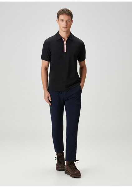 Regular Fit Lacivert Polo T-Shirt fiyatları