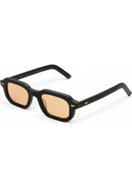 Pai Sandstone Siyah Asetat Unisex Güneş Gözlüğü modelleri