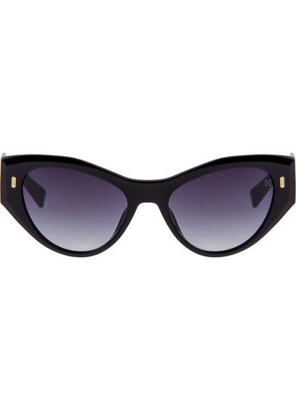 Hm 1538 C 1 Cat Eye Siyah Asetat Kadın Güneş Gözlüğü