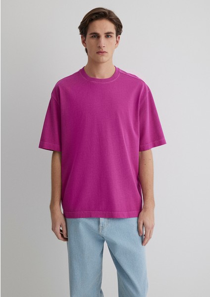 Pembe Basic Tişört 0612719-70934 modelleri