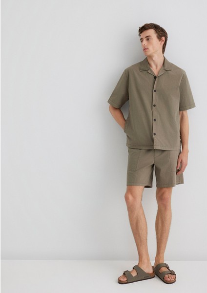 Haki Şort 0410279-89931