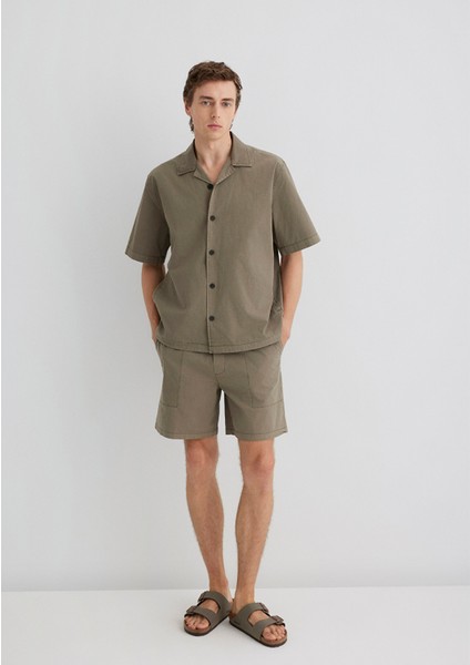 Haki Şort 0410279-89931 fiyatları