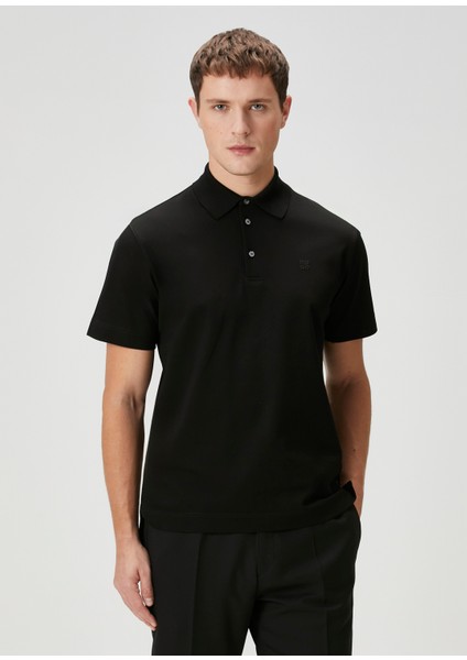 Siyah Polo T-Shirt