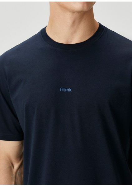 Lacivert Figür Baskılı T-Shirt indirimleri