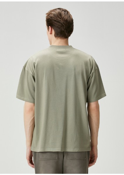 Haki Baskılı T-Shirt