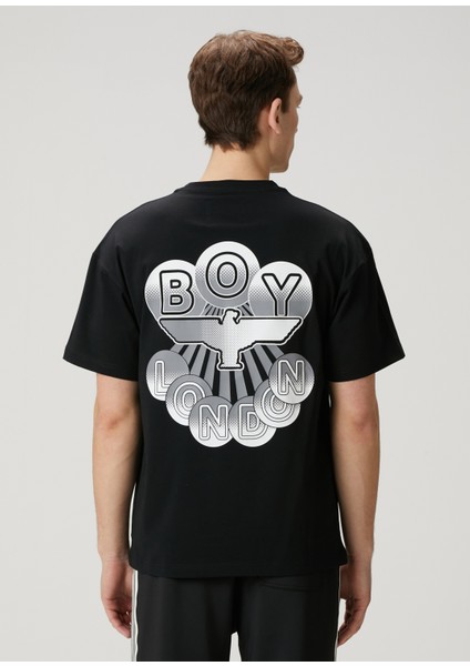 Power Ball Siyah Logo Patchli T-Shirt fırsatları