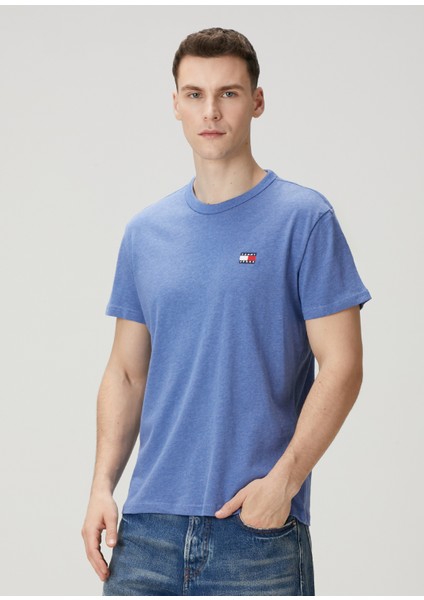 Mavi Logo Nakışlı T-Shirt