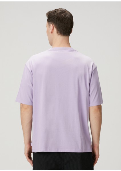 Loose Fit Lila T-Shirt fırsatları