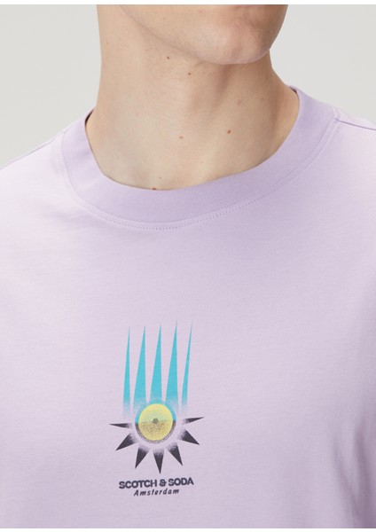 Loose Fit Lila T-Shirt indirimleri