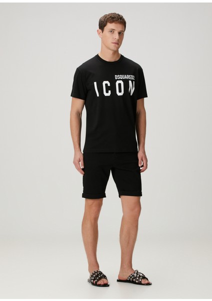 Siyah Logo Baskılı T-Shirt fiyatları