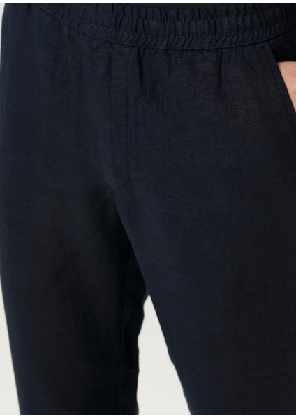Edan Lacivert Keten Pantolon