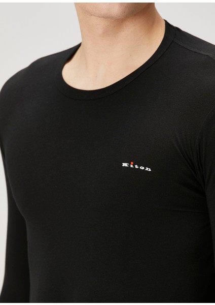 Siyah Uzun Kollu T-Shirt indirimleri