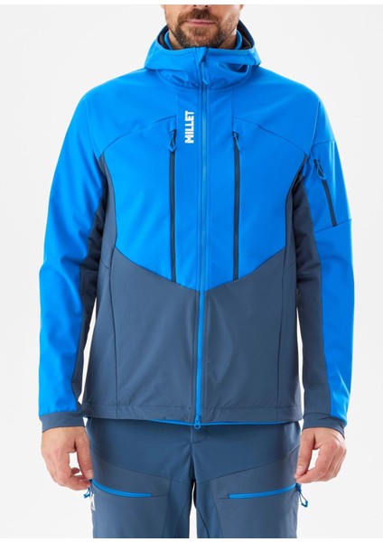 White Softshell Erkek Spor Ceket