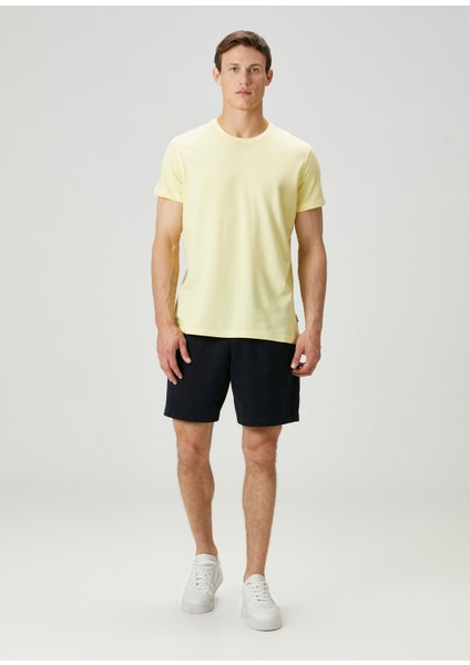Açık Sarı Basic T-Shirt