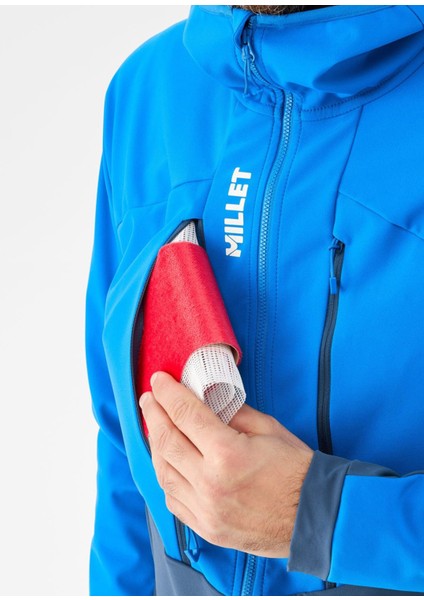 White Softshell Erkek Spor Ceket