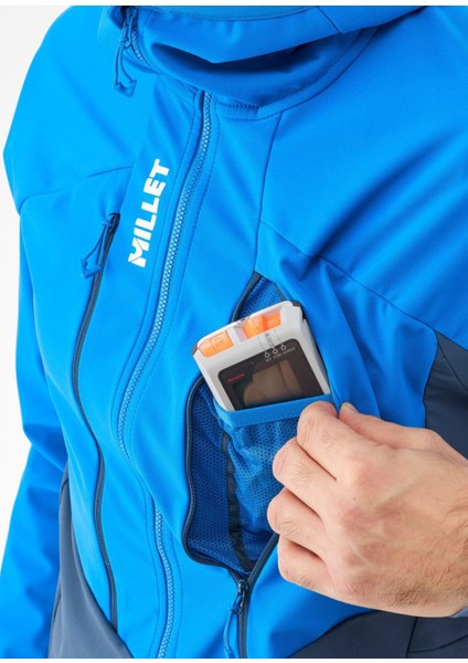 White Softshell Erkek Spor Ceket