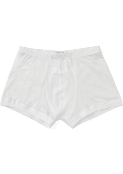 Beyaz Beli Logolu Boxer