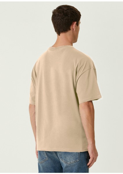 Matches Baskılı Bej Kısa Kollu Erkek T-Shirt fiyatları