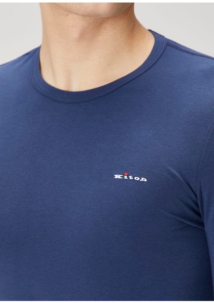 Lacivert Uzun Kollu T-Shirt indirimleri
