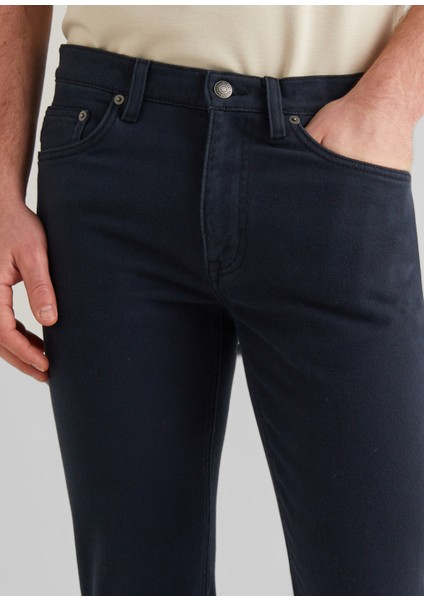 Siyah Slim Fit Erkek Jean Pantolon