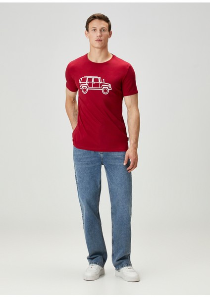 Eighty Five Bordo Baskılı T-Shirt fiyatları